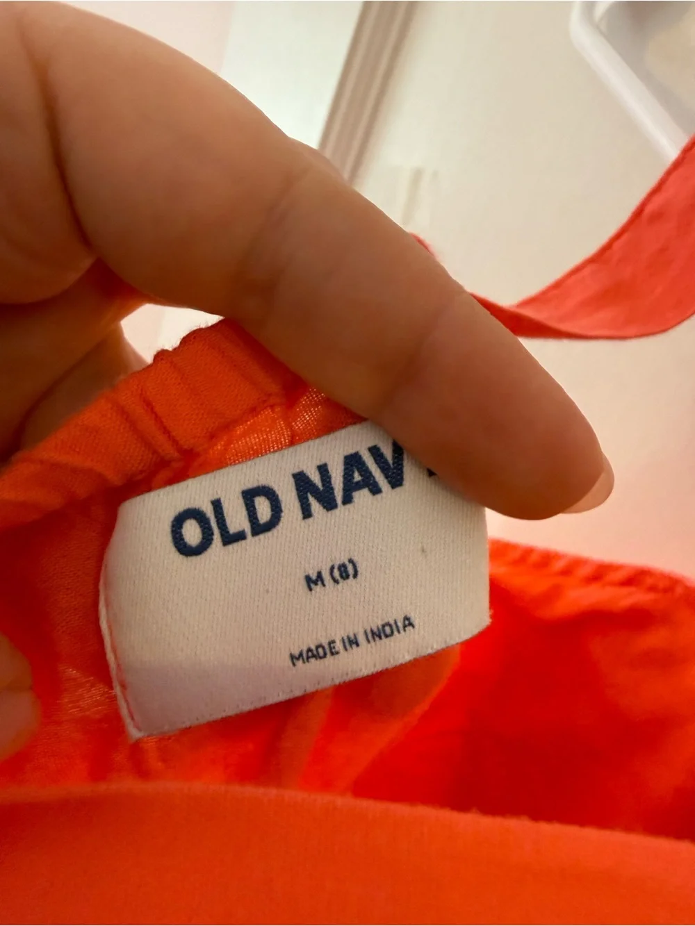 Old Navy Coral Tiered Eyelet Sundress